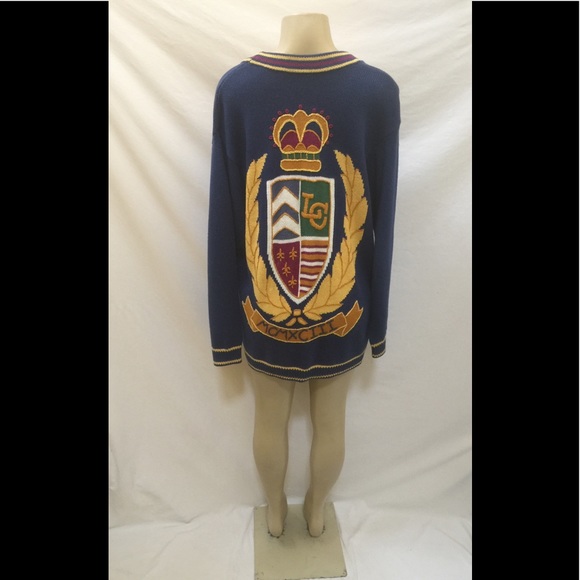Liz Sport Sweaters - Liz Sport Vintage Size M Hand Embroidered Cardigan